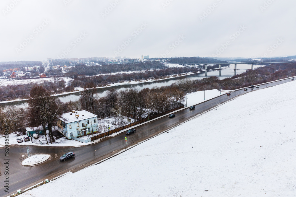 Fototapeta premium the surroundings of Kaluga, Russia