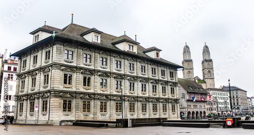 Zurich Town Hall (Rathaus). Switzerland