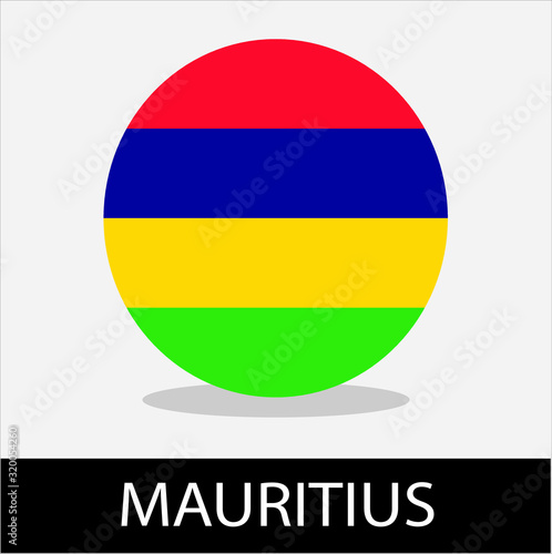 Free Download  mauritius state flag icon with a white background - GFXLoad