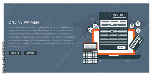 Pay bills tax online receipt billing payment