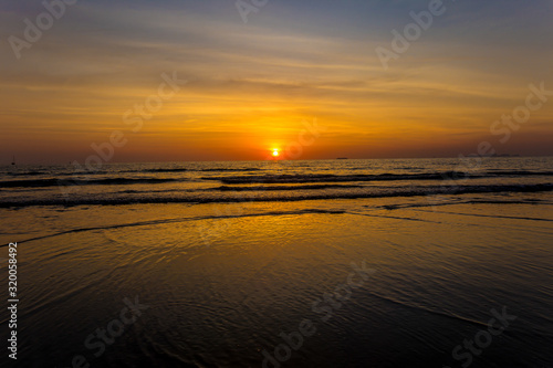 Sea, Sunset, Beach, Flensburg, thailand