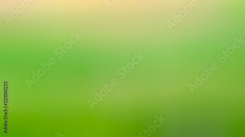 Abstract green color grandient blur background