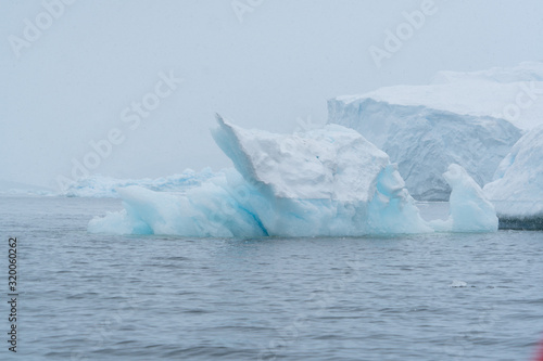 Beautiful icebergs of Antarctic region © victor