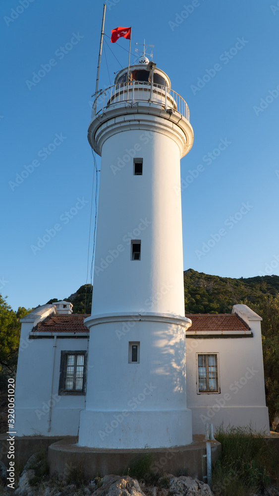 The lighthouse on the Lycian way