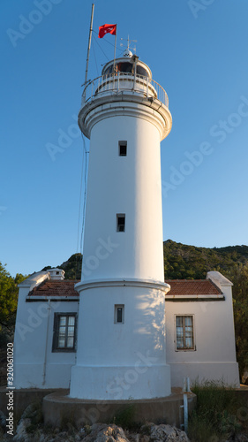 The lighthouse on the Lycian way