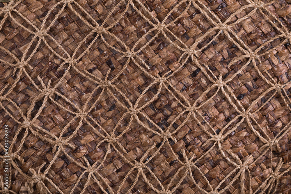 Brown wicker braid texture,Handmade crafts Brown wicker braid texture,Handmade crafts