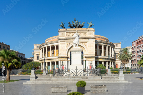 Italy  Sicily  Palermo Politeama teatre