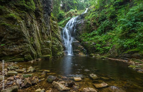 View of Kamienczyk waterfall  Kamienczuk wodospad   Poland