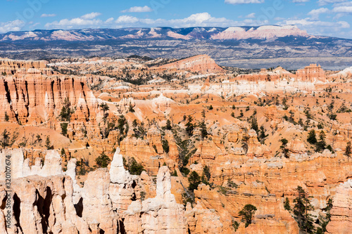 Layered limestone hoodos at Bryce Canyon National Park - Utah, USA