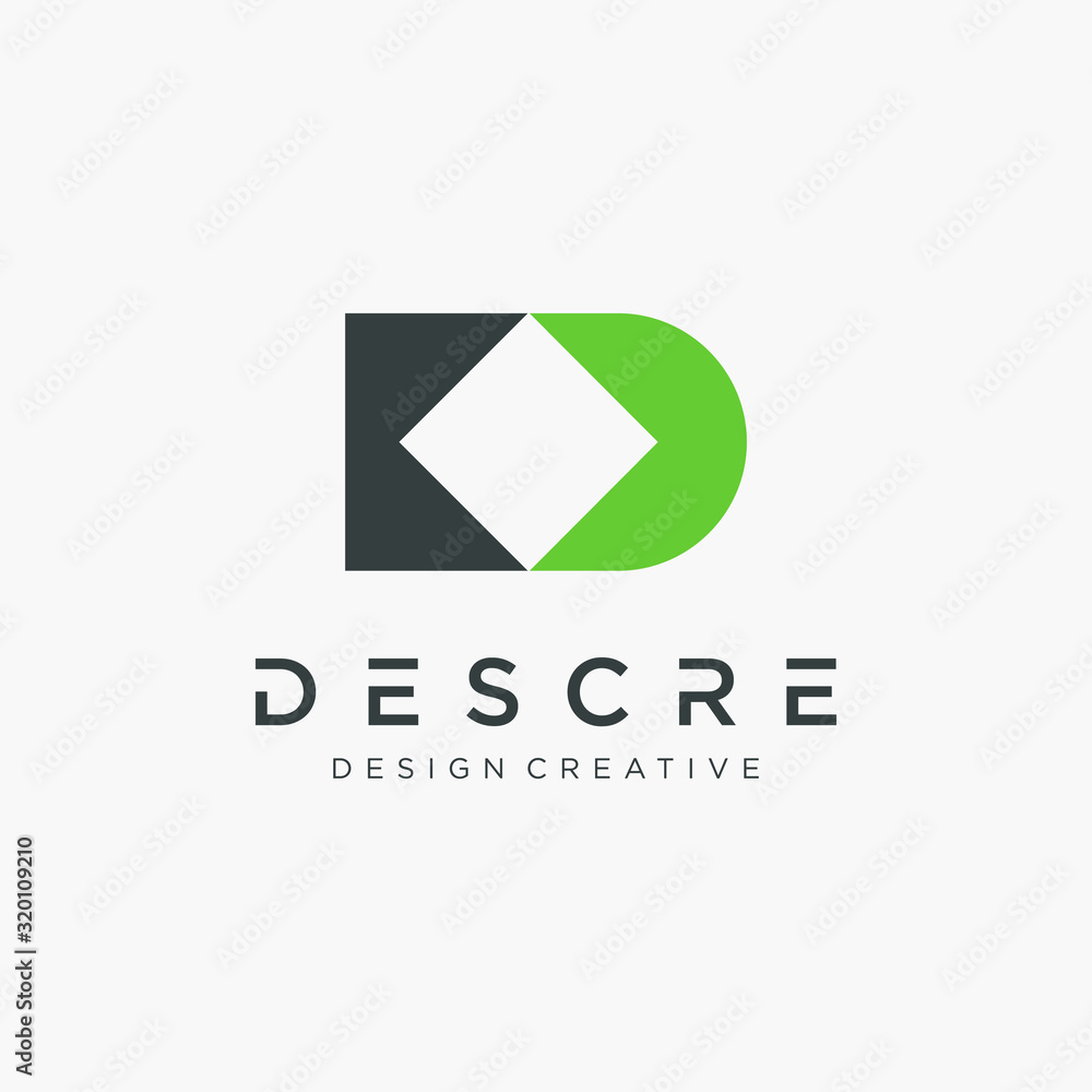 abstract Letter K D Logo Design Template. Vector design template elements for your business or corporate identity. abstract Letter K D Logo Design Template. Vector design template elements for your business or corporate identity.