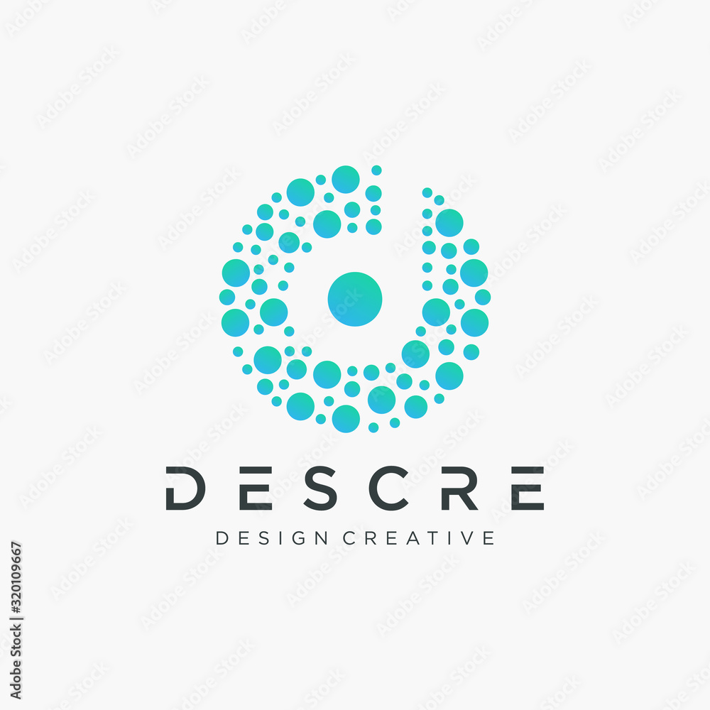 Abstract letter D logo with dot concept. Universal colorful biotechnology molecule atom DNA chip symbol. This logo is suitable for research, science, medical, logotype, technology, lab, molecule. Abstract letter D logo with dot concept. Universal colorful biotechnology molecule atom DNA chip symbol. This logo is suitable for research, science, medical, logotype, technology, lab, molecule.