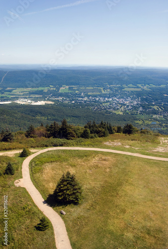 View from Veterans War Memorial Tower at Mount Greylock photo