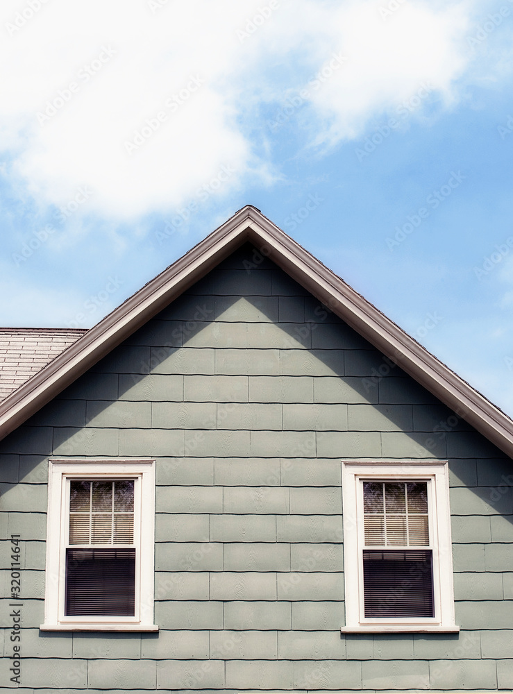 House against sky