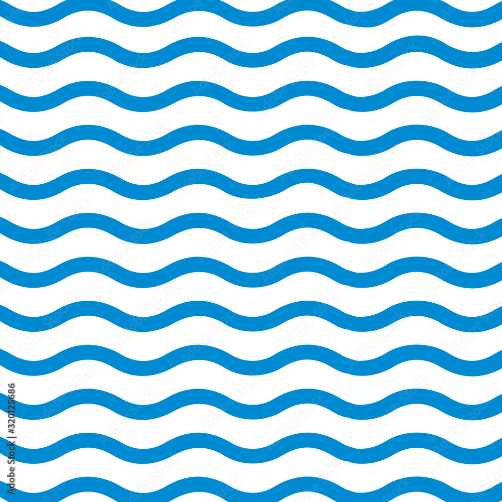 Blue wave pattern Blue wave pattern