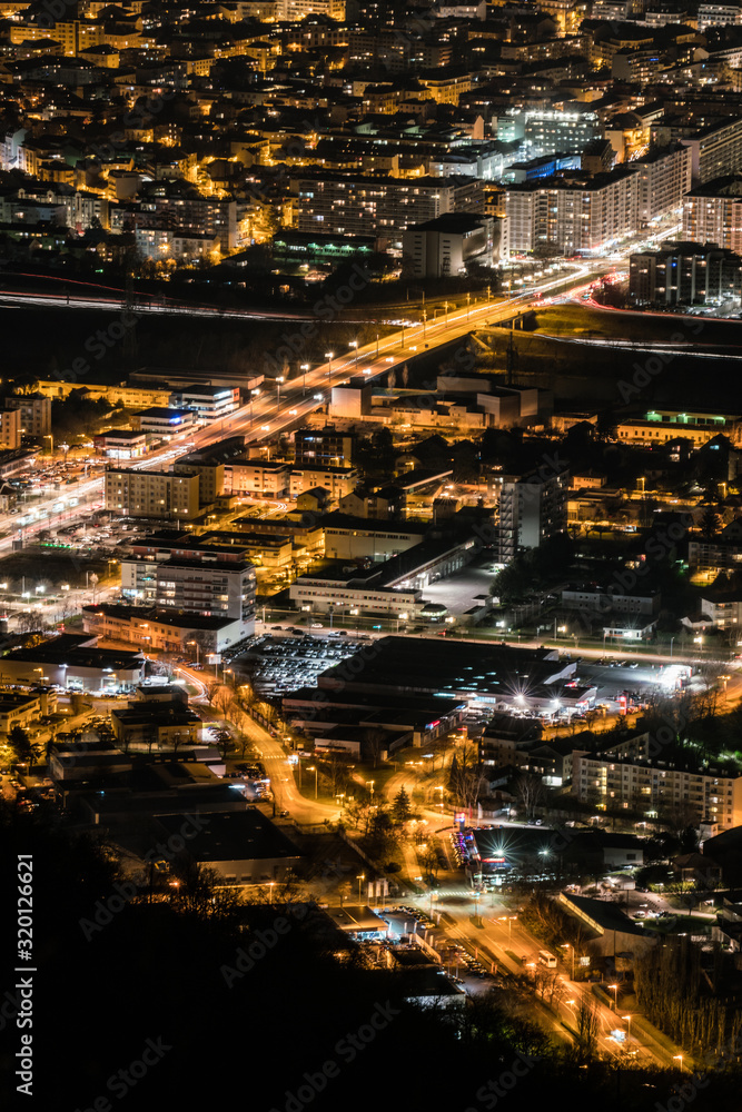 Grenoble by night Grenoble by night