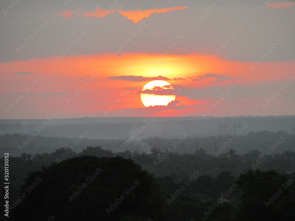 Pôr do sol em Teresina PI, Vila Irmã Dulce Pôr do sol em Teresina PI, Vila Irmã Dulce