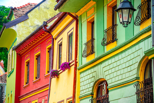 Wallpaper Mural Old medieval city , Sighisoara, romania Torontodigital.ca