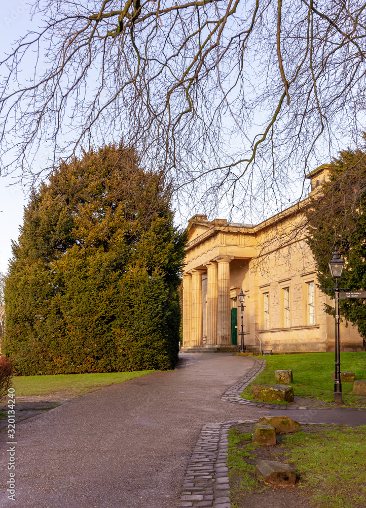 Museum Gardens in York.