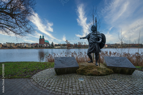 View of the Jelonka Lake in the city of Gdańsk, the first capital of Poland, Europe, Greater Poland