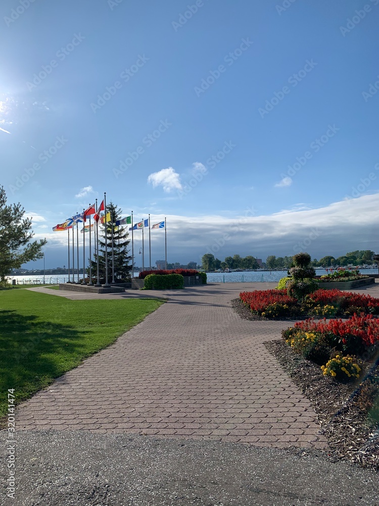 Fototapeta premium day in the park