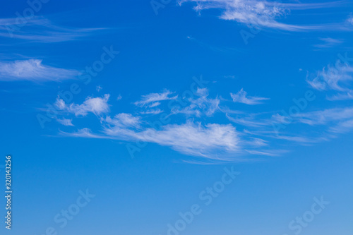 blue sky with clouds