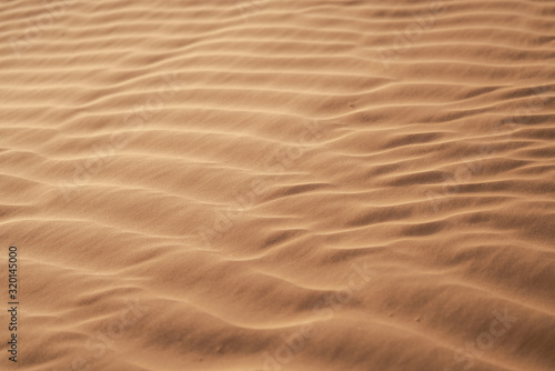 sand dunes in the desert © skazar