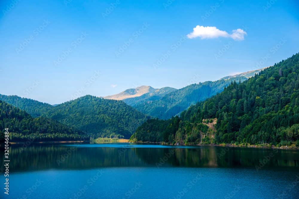 Landscape in Retezat mountains, Romania