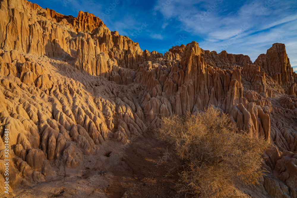 Eroded Clay of Cathedral Gorge