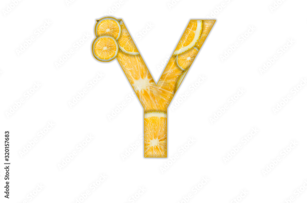 Fototapeta premium The English letter