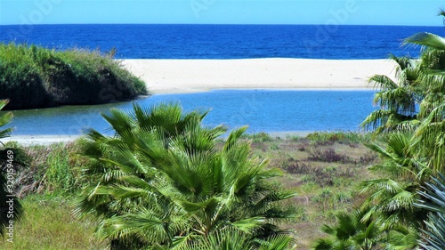 View of tropical beach 