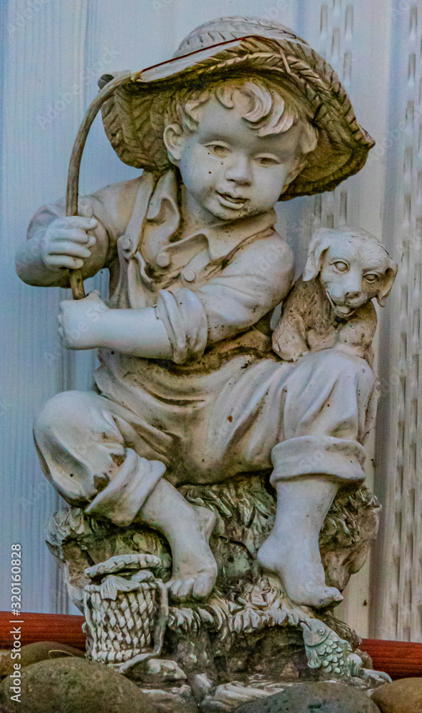 Obraz premium Yard ornaments.