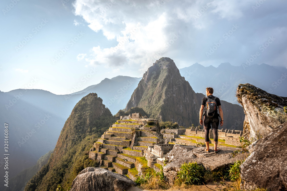 Machu Picchu in Peru - obrazy, fototapety, plakaty 