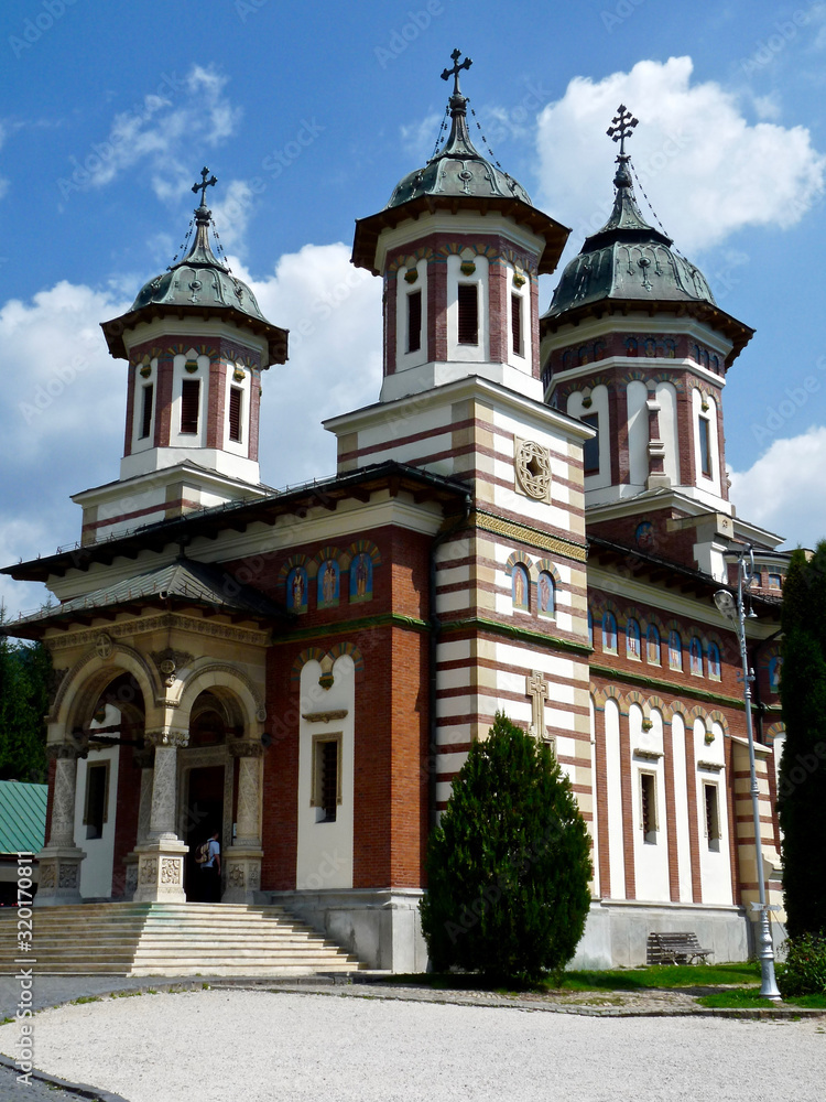The Church of the Sinaia Monastery Bucharest in Romania - OTP