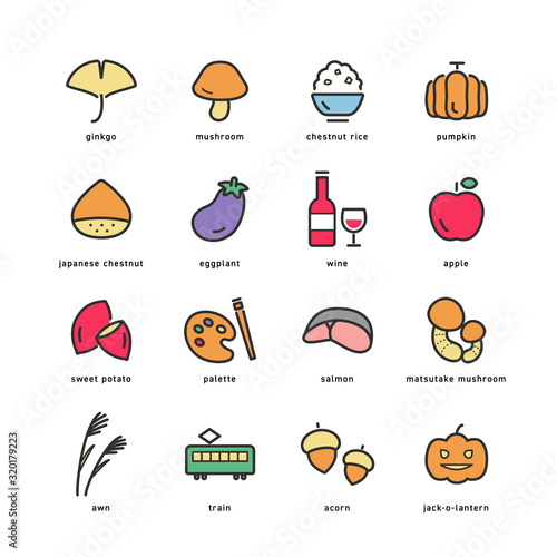 AUTUMN ICON SET