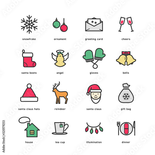 CHRISTMAS ICON SET