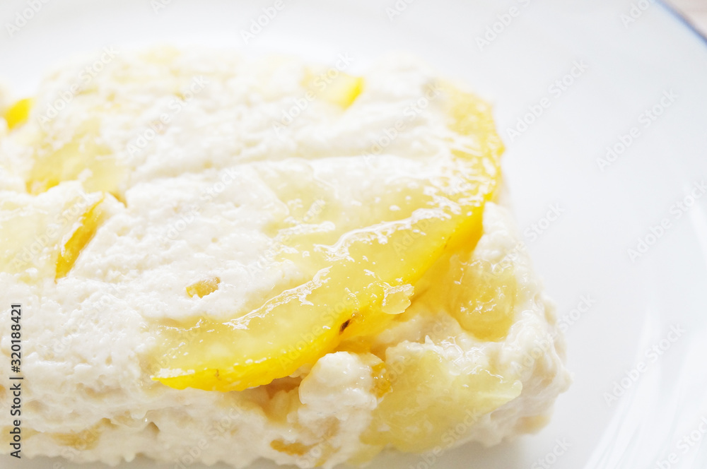 柚子レアチーズケーキ 柚子レアチーズケーキ