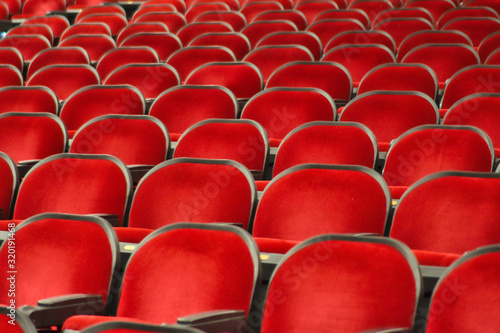 Red Movie Theater Seats