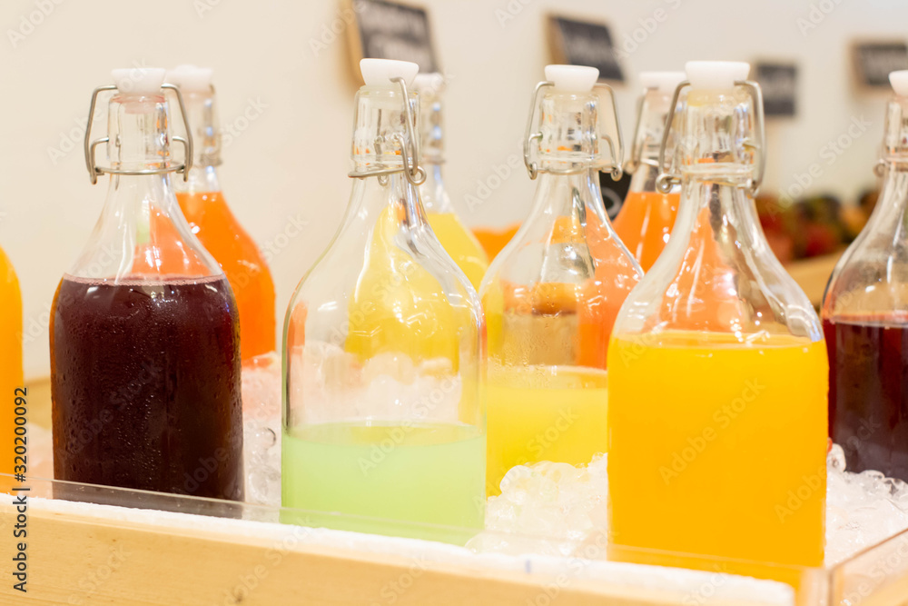 mixed fruit juice in a bottle mixed fruit juice in a bottle