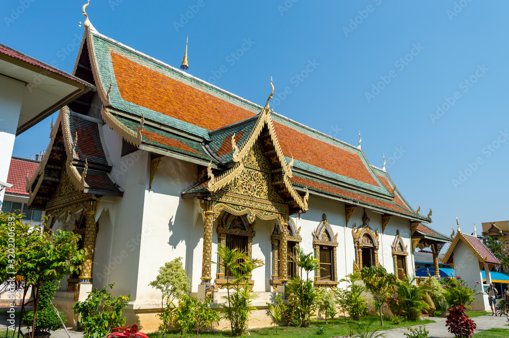 Wat Chiang Man was built by Mangrai: 209 in 1297. It was the first temple in Chiang Mai, the location of Wiang Nop Buri, a fortress of Lawa people.
