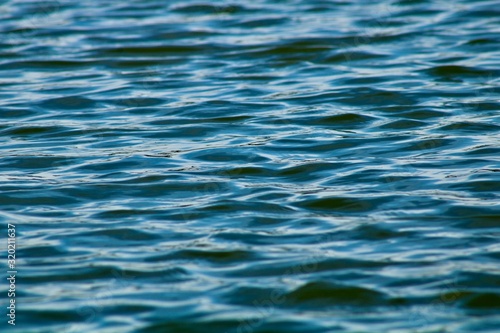 Water movement and waves in a Lake