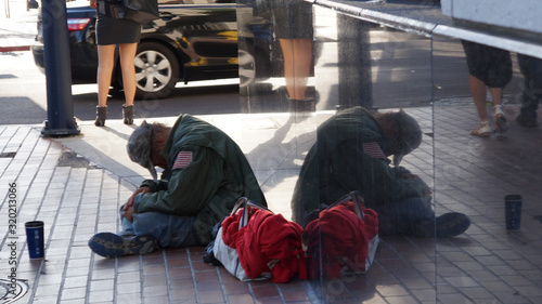 Foto homeless veteran