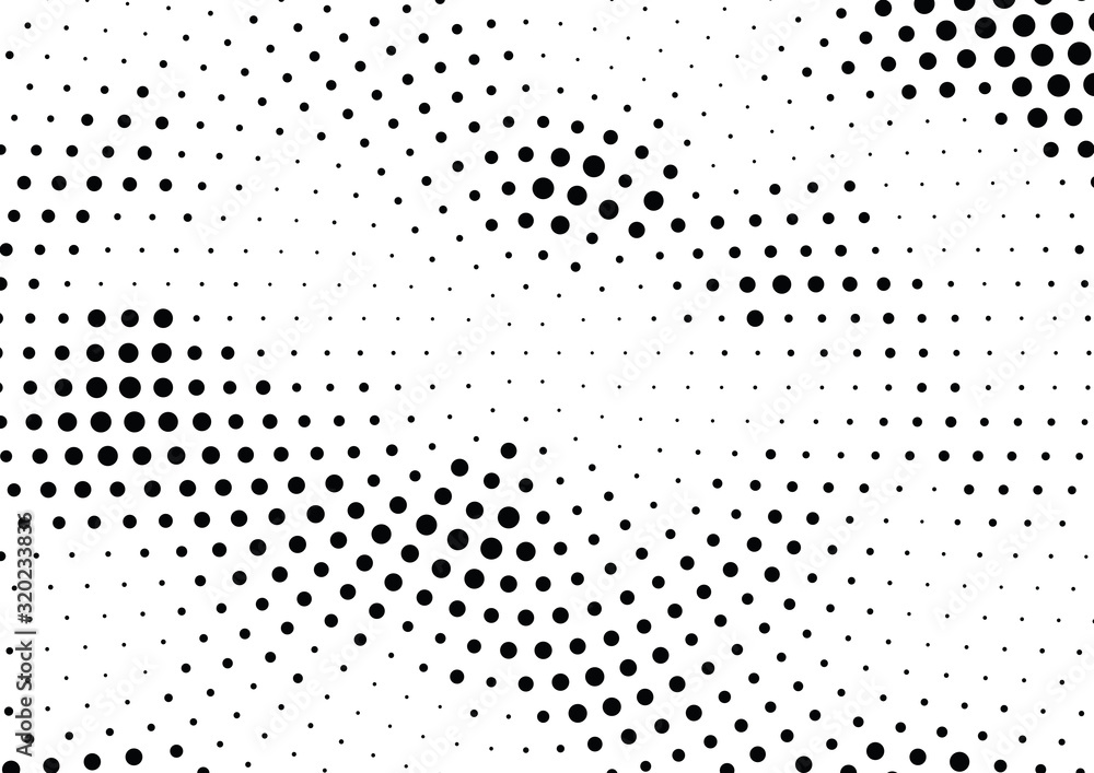 Abstract halftone dotted background. Futuristic grunge pattern, dot, circles. Vector modern optical pop art texture for posters, sites, business cards, cover, labels mock-up, vintage stickers layout Abstract halftone dotted background. Futuristic grunge pattern, dot, circles. Vector modern optical pop art texture for posters, sites, business cards, cover, labels mock-up, vintage stickers layout