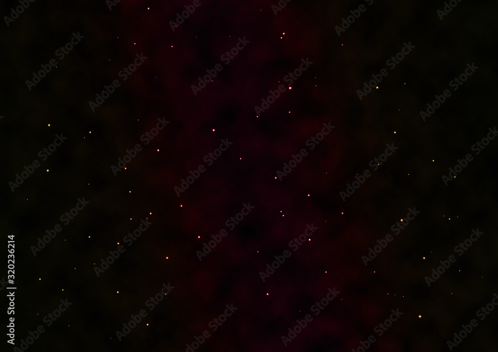 Small part of an infinite star field. Small part of an infinite star field.
