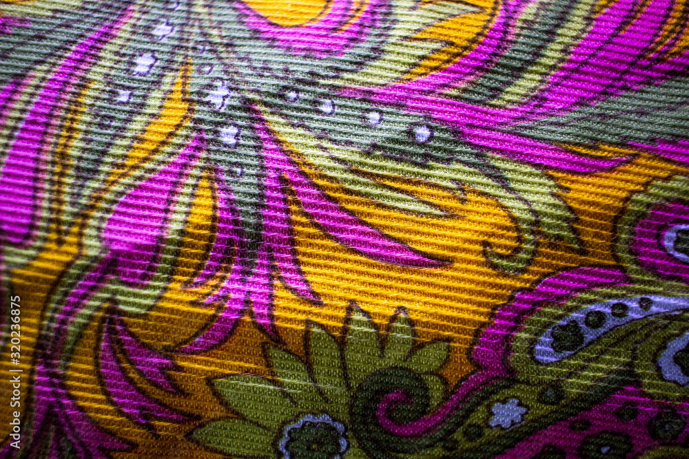 Paisley fabric texture Paisley fabric texture