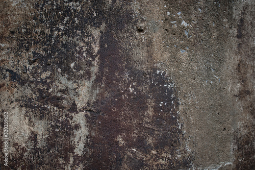 Texture of dirty concrete wall surface background.