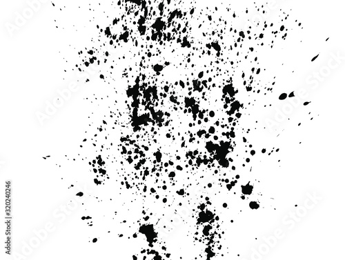 ink splashes background