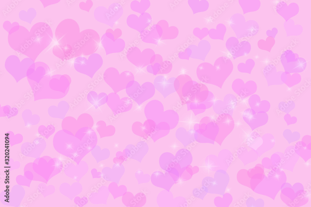 Valentines day background - abstract background, pink hearts, love, concept Valentines day background - abstract background, pink hearts, love, concept