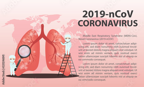 2019-20 Wuhan coronavirus outbreak Concept.