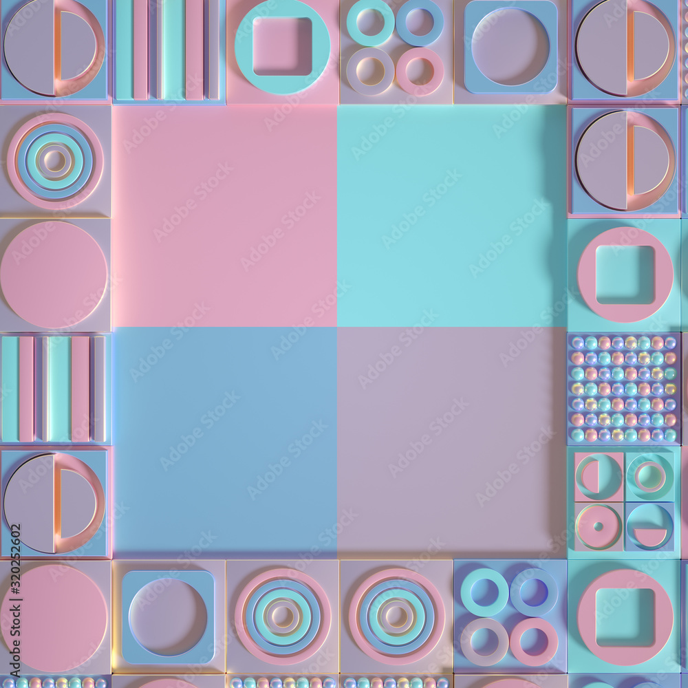 Beautiful, cheerful pattern background. 3d illustration, 3d rendering. Beautiful, cheerful pattern background. 3d illustration, 3d rendering.