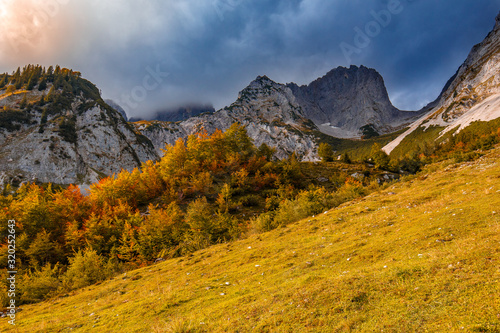 Herbstfarben in den Alpen  Wilder Kaiser